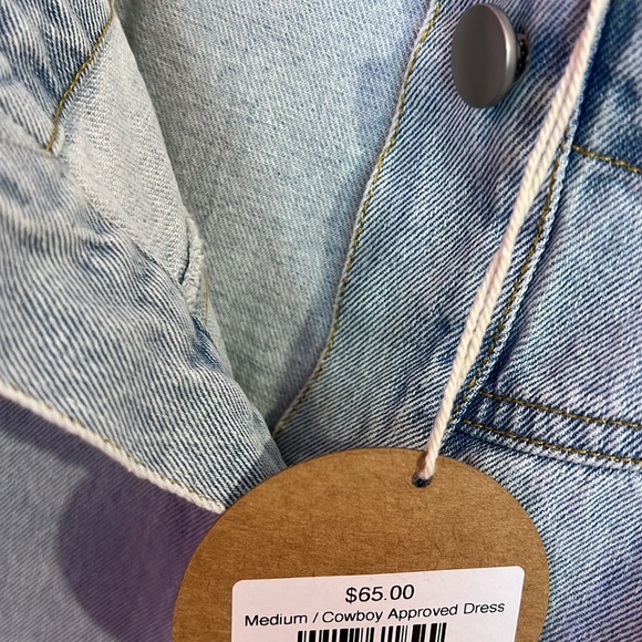 BIBI NWT Awesome Denim Western Dress! - Picture 9 of 15